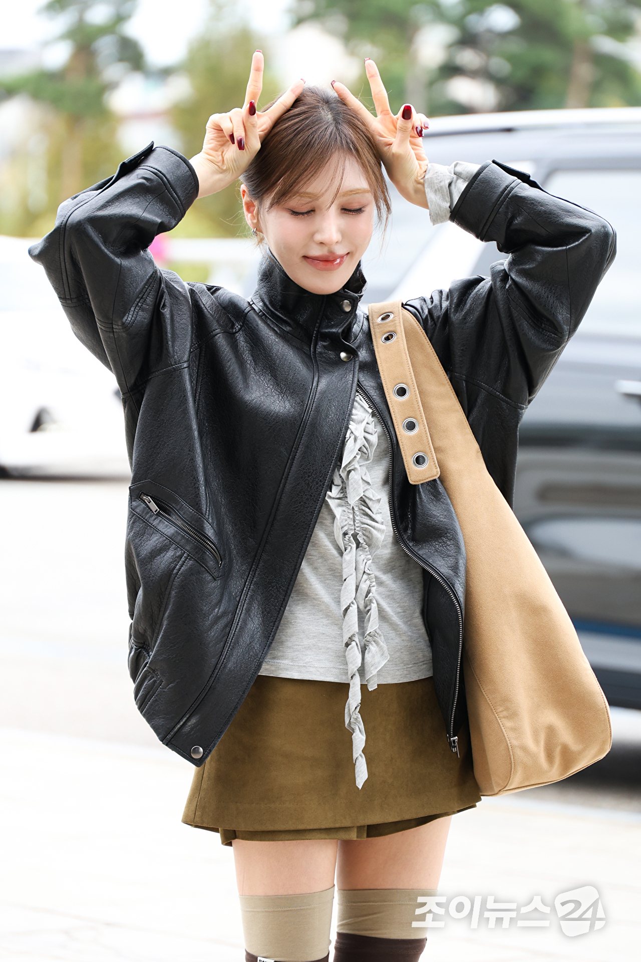 그룹 레드벨벳 웬디가 17일 오후 화보 촬영 차 김포국제공항을 통해 일본 도쿄로 출국하고 있다. [사진=문수지 기자]
