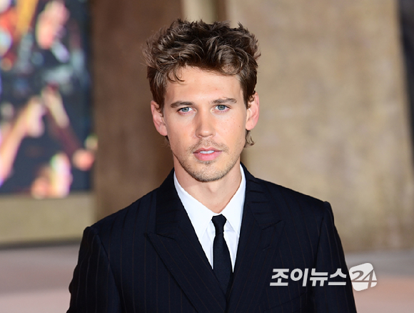 배우 오스틴 버틀러가 22일 오후 서울 영등포구 타임스퀘어에서 진행된 영화 '듄: 파트2' 내한 레드카펫 행사에 참석하고 있다. [사진=정소희 기자]