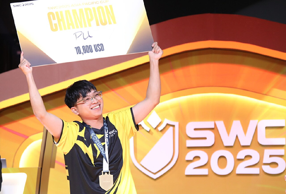 'SWC2025' 아시아퍼시픽 컵 우승자 PU. [사진=컴투스]