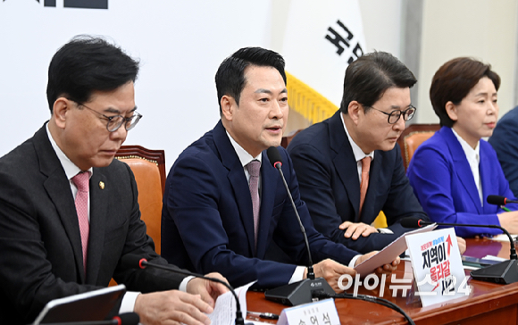 장동혁 국민의힘 대표가 23일 서울 여의도 국회에서 열린 최고위원회의에서 발언하고 있다. [사진=곽영래 기자]