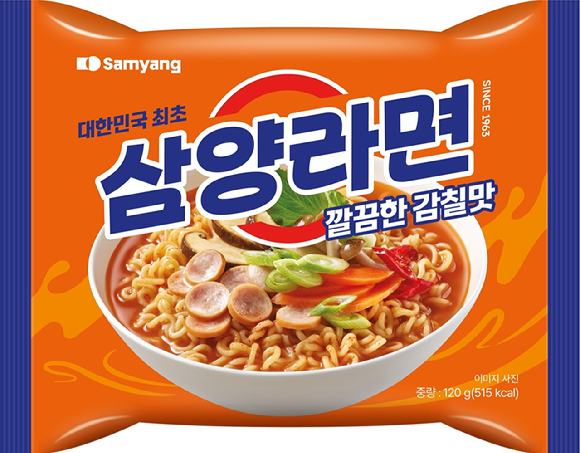 출시 60주년을 맞아 리뉴얼된 삼양라면. [사진=삼양식품]