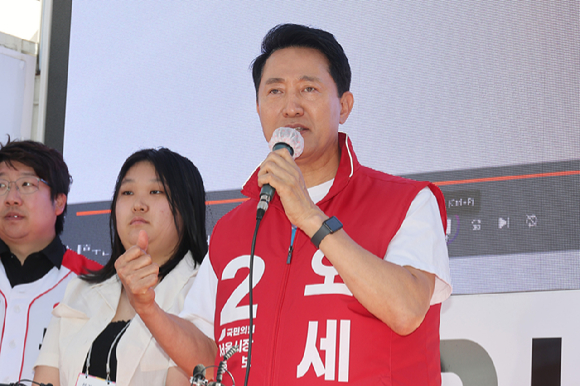 국민의힘 장동혁 상임선거대책위원장이 31일 서울 여의도 중앙당사에서 열린 6&middot;3지방선거 관련 기자회견에서 발언하고 있다. 2026.5.31 [사진=연합뉴스]