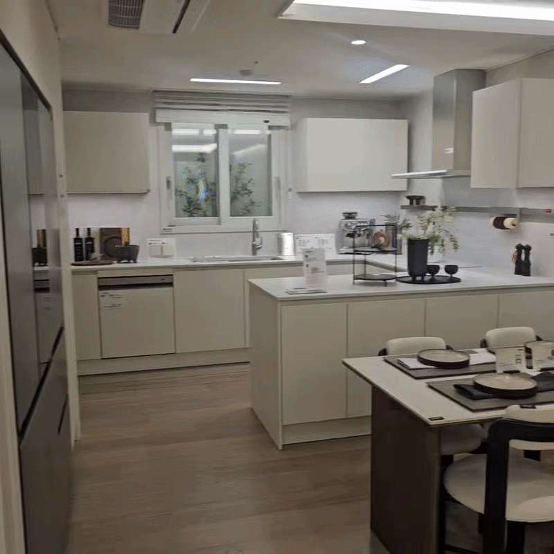 라클라체자이드파인 견본주택 내 단지 모형도.2026.04.03 [사진=이효정 기자 ]