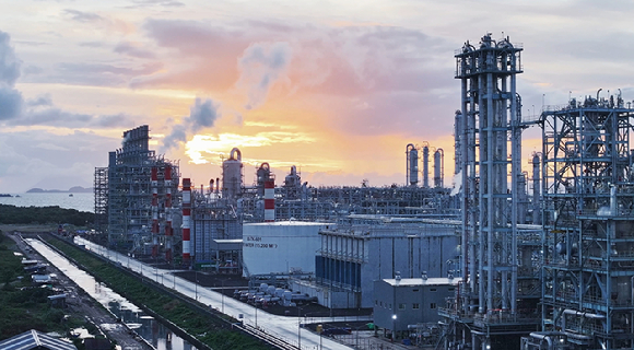 롯데건설이 시공한 인도네시아 LINE 프로젝트 전경. [사진=롯데건설]