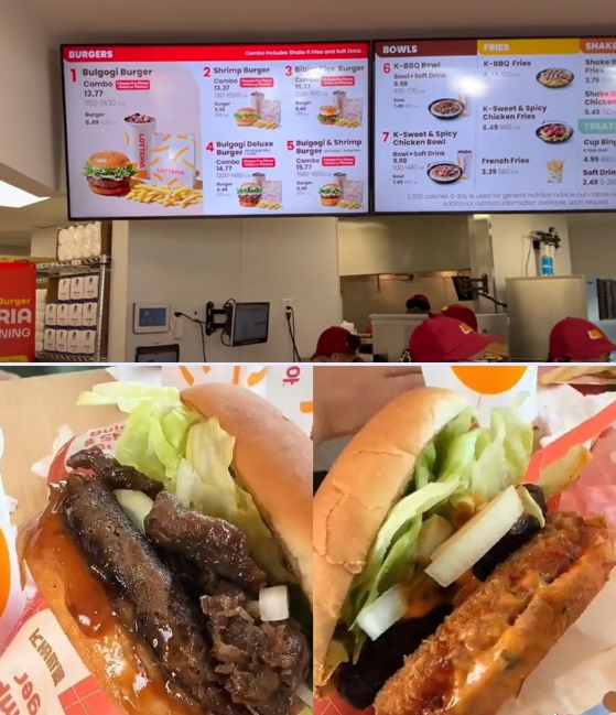 롯데리아가 햄버거의 본고장 미국에서 뜨거운 인기를 끌어냈다. 사진은 해당 매장. [사진=인스타그램 갈무리]