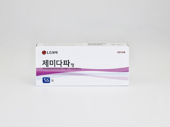 당뇨병 복합치료제 '제미다파'. [사진=LG화학 제공]