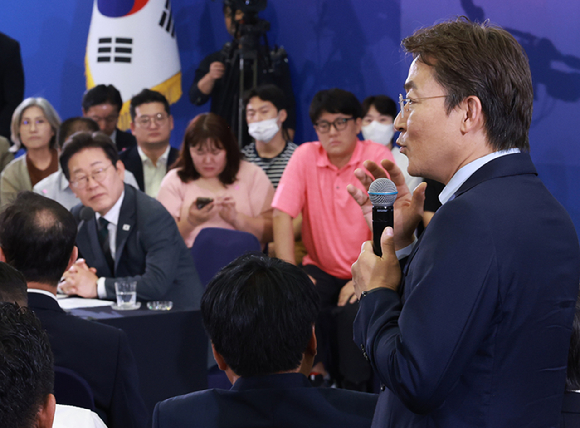 이재명 대통령이 15일 서울 용산 대통령실 청사에서 열린 국무회의에서 발언하고 있다. 2025.7.15 [사진=연합뉴스]