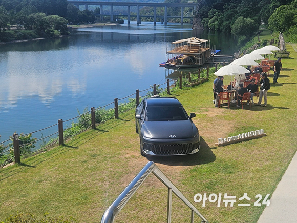 더 뉴 그랜저 외관 [사진=설재윤 기자]