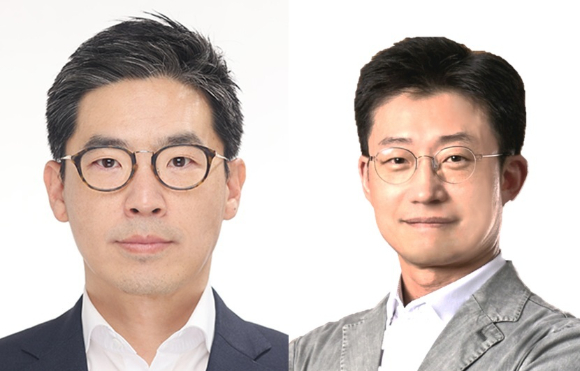 박민(왼쪽) 호텔신라 신임 부사장과 조병준 신임 부사장. [사진=호텔신라]