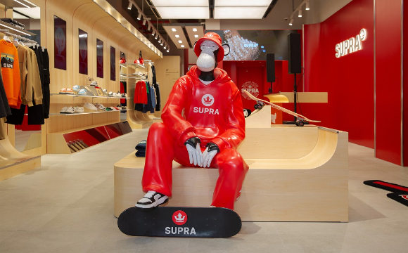 수프라(SUPRA) 명동 플래그십 스토어 [사진=F&F]