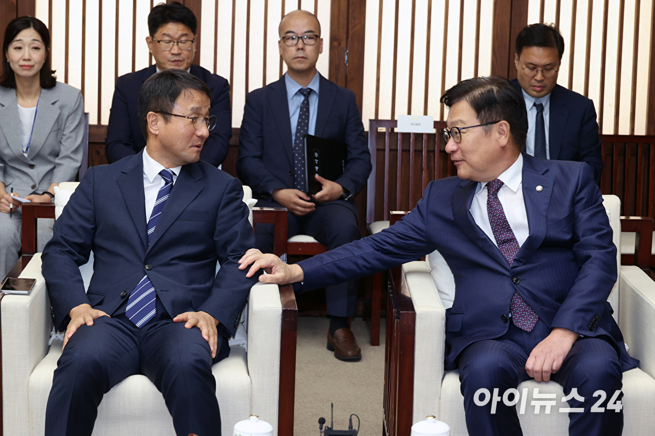 조정식 국회의장이 1일 서울 여의도 국회에서 열린 제439회 국회(정기회) 개회식에서 발언하고 있다. [사진=곽영래 기자]