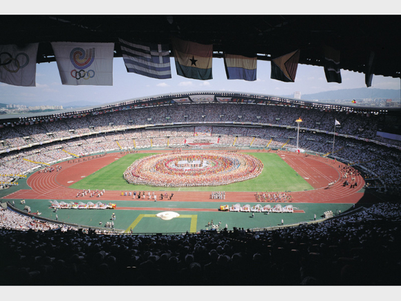 사진은 1988년 서울올림픽 개회식 장면. [사진=대한체육회]