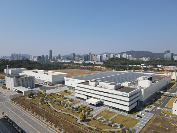 HTWO 광저우 공장 전경의 모습 [사진=현대차그룹]
