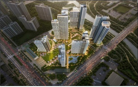 대치쌍용1차 아파트 재건축사업 정비계획 투시도 [사진=서울시 ]