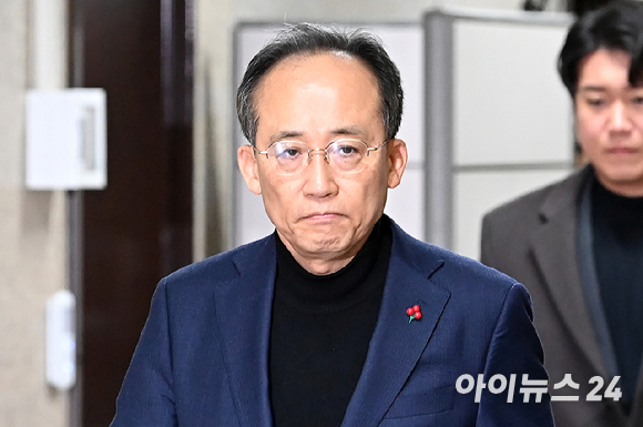 지난해 12월 4일 추경호 당시 국민의힘 원내대표가 서울 여의도 국회에서 열린 최고위원회의에 참석하고 있다. [사진=곽영래 기자]