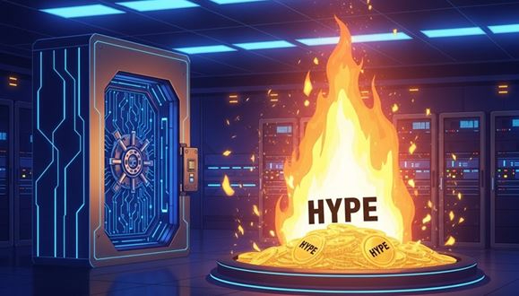 하이퍼리퀴드가 10억 달러 규모 HYPE 토큰 소각 추진했다. 사진은 챗GPT 생성 이미지. [사진=챗GPT 생성 이미지.]