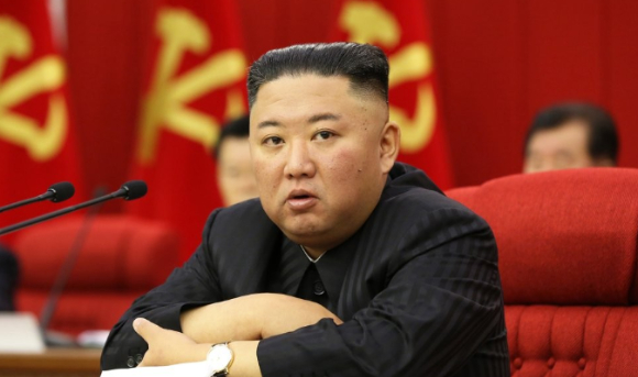 지난 2021년 김정은 북한 국무위원장이 북한 노동당 중앙위원회 제8기 제3차 전원회의에 참석했다. [사진=연합뉴스]