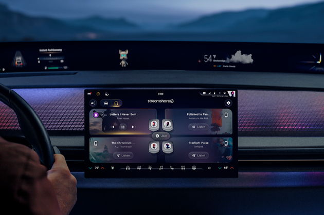 하만이 차량 내 다중 사용자 환경에 최적화된 오디오&middot;커뮤니케이션 솔루션 '하만 레디 스트림쉐어(HARMAN Ready StreamShare)'를 출시했다. [사진=하만]
