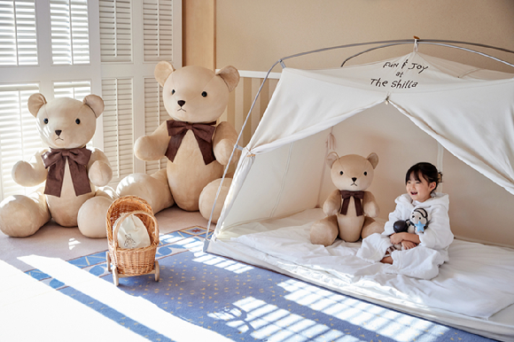 신라베어 테마룸. [사진=제주신라호텔]