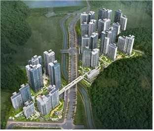 군포대야미지구 A-2블록 신혼희망타운 조감도 [사진=LH]