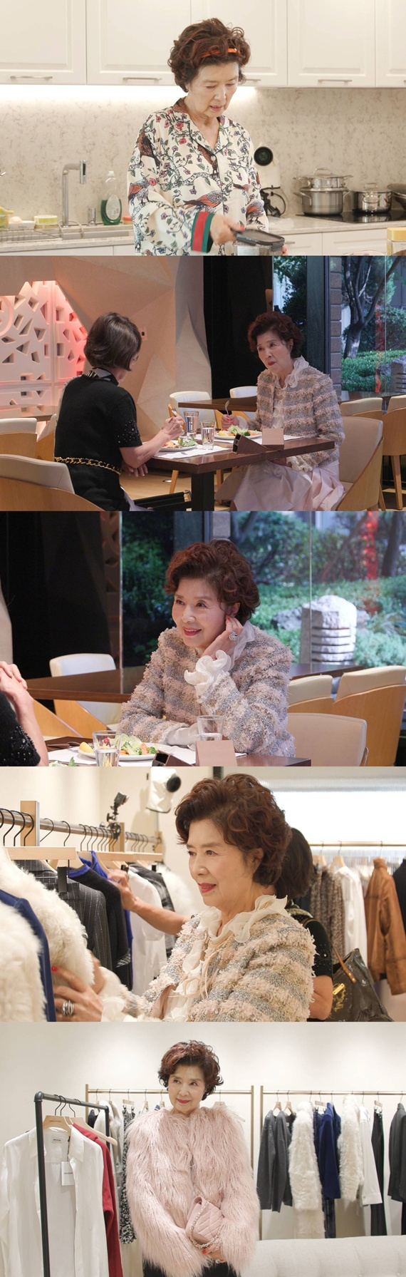 '미우새' 윤미라 "서방 없어도 옷방은 3개"…75세 모태싱글 라이프 공개