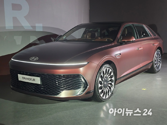 현대차 '더 뉴 그랜저'. [사진=김종성 기자]