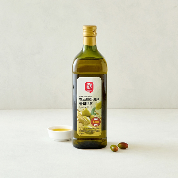 롯데마트 PB 상품인 '오늘좋은 엑스트라버진 올리브유'. [사진=롯데마트]