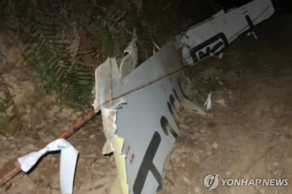 추락한 중국 동방항공 여객기 잔해 [사진=EPA/연합뉴스]