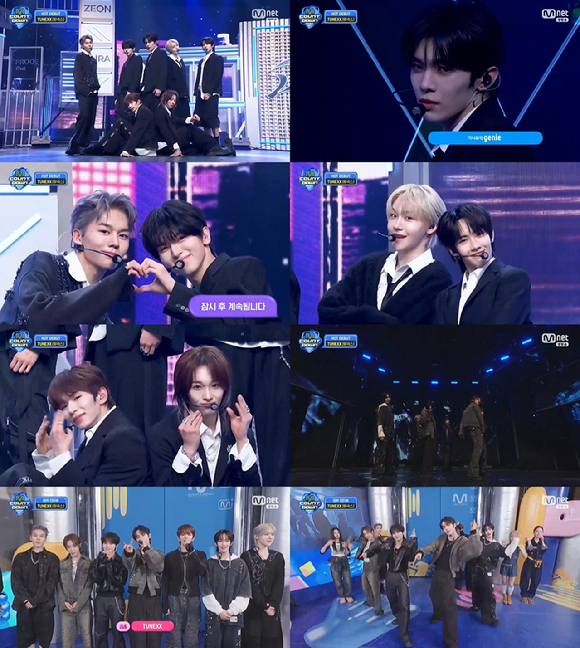 '엠카운트다운' 방송 화면 갈무리 [사진=Mnet]