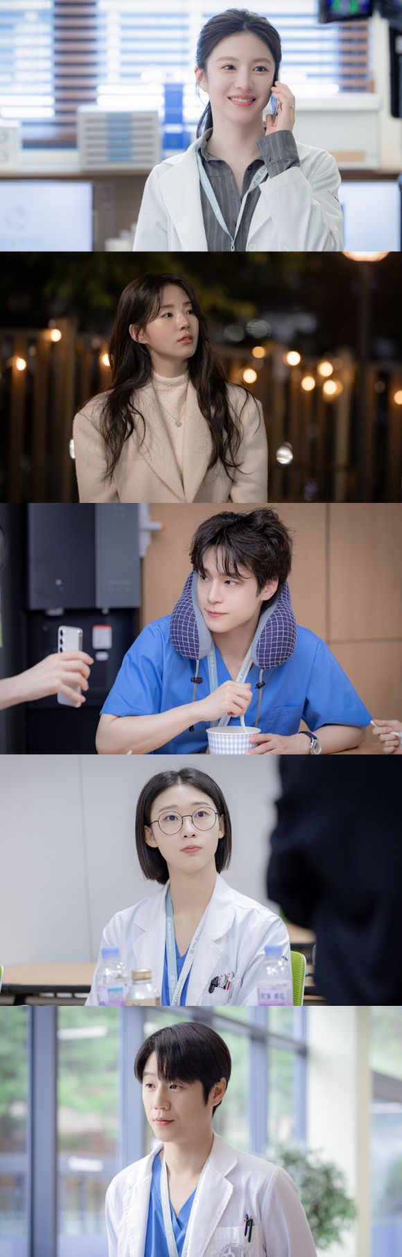‘언젠가는 슬기로울 전공의생활’의 고윤정, 신시아, 강유석, 한예지, 정준원이 종영 소감을 전했다. [사진=tvN]