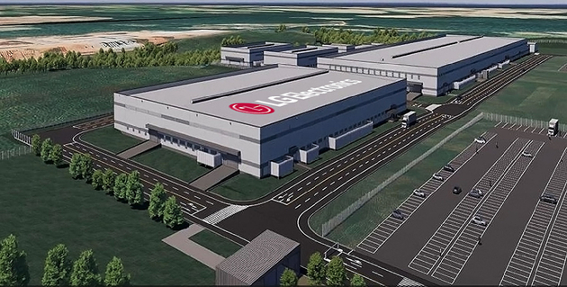 브라질 남부 파라나주(州)에 연내 가동을 목표로 구축 중인 LG전자 신규 생산 공장의 조감도. [사진=LG전자]