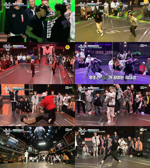 '스트릿 맨 파이터' 1회 방송 갈무리 [사진=Mnet]