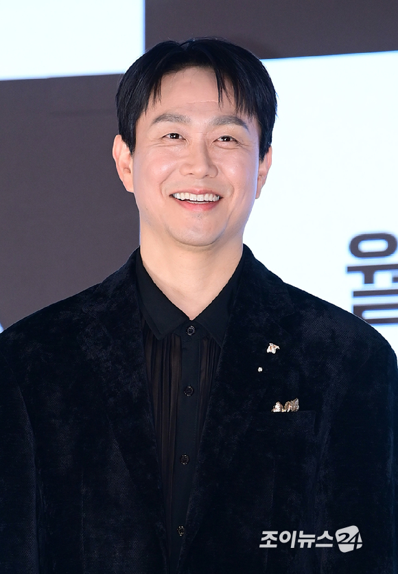 배우 오정세가 10일 오후 서울 구로구 더세인트에서 열린 ENA 월화드라마 '클라이맥스' 제작발표회에서 참석하고 있다. [사진=정소희 기자]