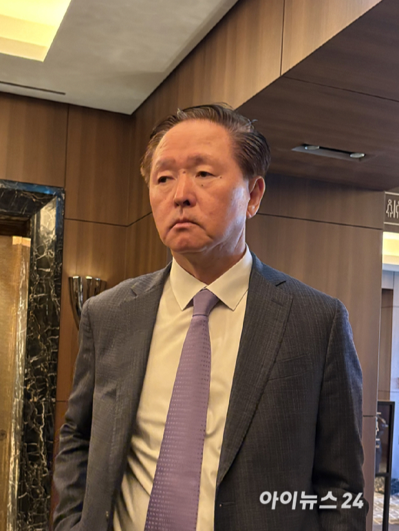 우기홍 대한상공회의소 문화관광산업위원회 위원장 겸 대한항공 부회장 [사진=권서아 기자]