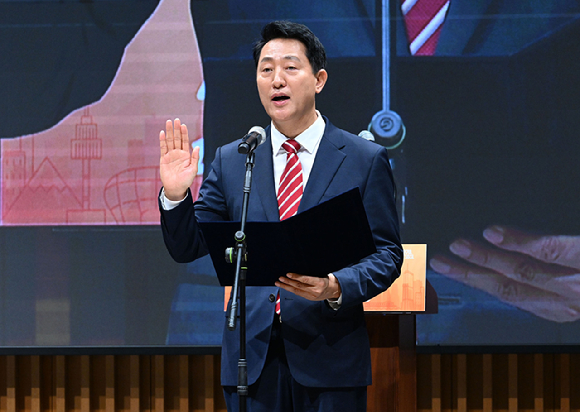 오세훈 서울시장. [사진=곽영래 기자]