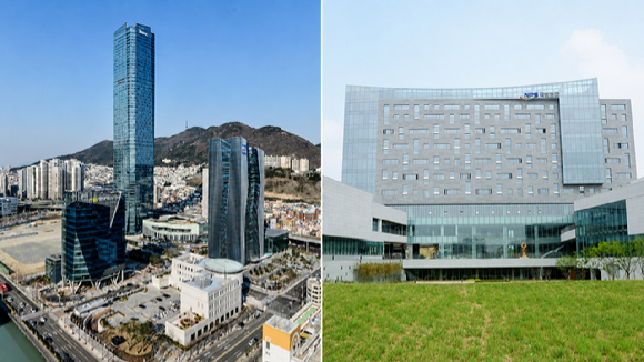 부산국제금융센터, 국민연금공단 [사진=각사]