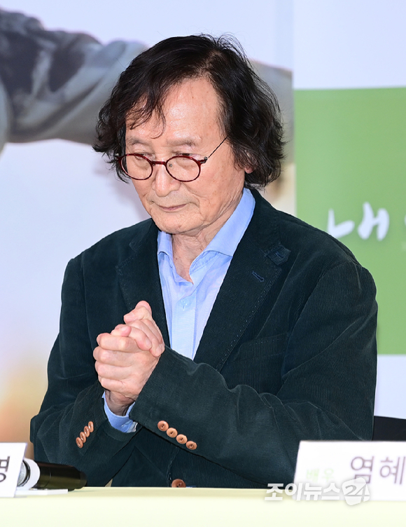 정지영 감독이 2일 오후 서울 용산구 CGV 용산아이파크몰에서 열린 영화 '내 이름은'(감독 정지영) 언론시사회에 참석하고 있다. [사진=정소희 기자]