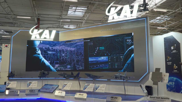KAI 부스 전경 [사진=KAI]