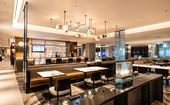 인천국제공항 제2여객터미널 대한항공 프레스티지 동편(우측) 라운지의 모습. [사진=대한항공]