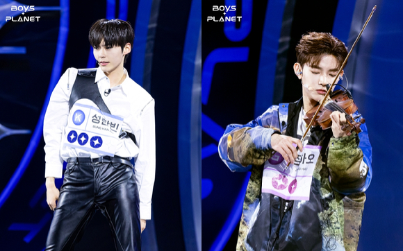'보이즈 플래닛' 성한빈, 장하오 스틸컷 [사진=Mnet]