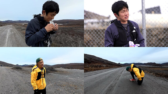 '극한84' 기안84, 북극 마라톤서 울컥⋯강남은 이상화 이름 부르며 전진