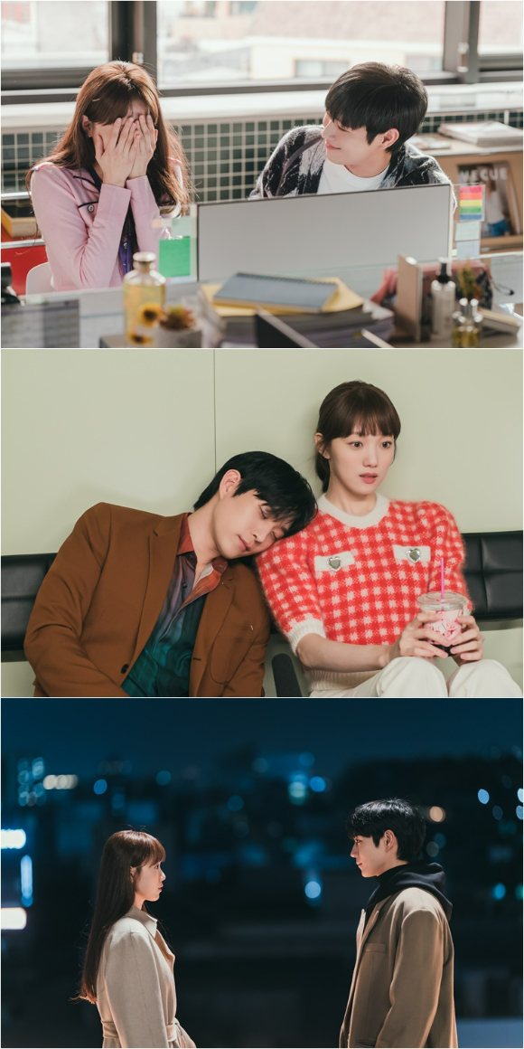 tvN '별똥별' 이성경, 김영대의 서사가 드라마의 재미를 더하고 있다. [사진=tvN]