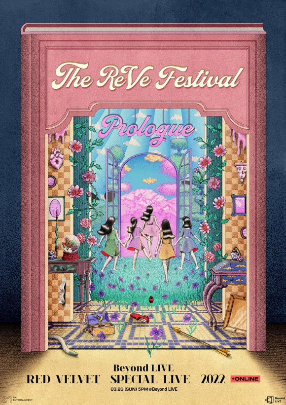 CGV에서 라이브 생중계 예정이었던 레드벨벳 스페셜 라이브 '2022 더 리브 페스티벌 : 프롤로그(The ReVe Festival : Prologue)'가 아이린, 조이, 예리의 코로나19 확진으로 취소됐다. [사진=CGV]