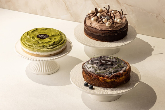 봄 케이크 셀렉션. [사진=코트야드 메리어트 타임스퀘어 서울]