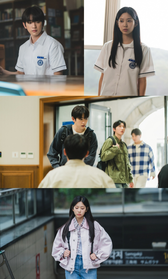 '샤이닝' 박진영, 김민주 [사진=SLL, 카카오엔터테인먼트]