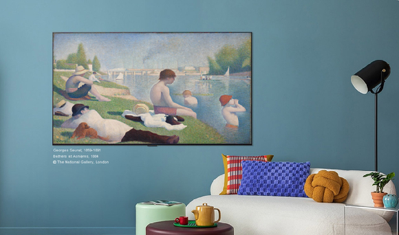 LG전자-英 내셔널 갤러리, OLED TV로 유명 작품 선봬