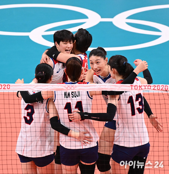 한국여자배구대표팀은 지난 8월 열린 도쿄올림픽에서 4강까지 진출했다. 김연경이 떠난 여자대표팀은 2024 파리대회 준비에 들어가야한다. [사진=정소희 기자]