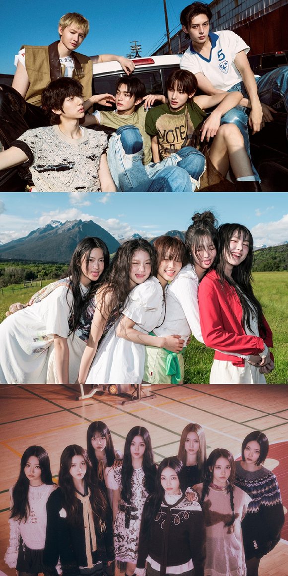 ALLDAY PROJECT(올데이 프로젝트) 단체 사진 [사진=더블랙레이블]