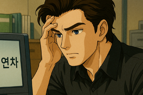 점심시간을 10분 더 사용했다는 이유로 연차 6일이 차감됐다는 중소기업 직원의 사연이 알려졌다. 사진은 AI로 생성한 이미지. [사진=챗GPT]