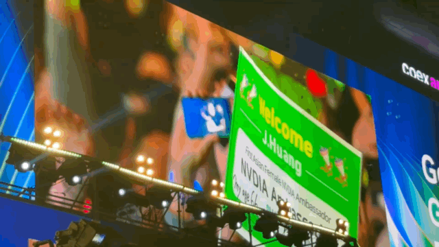 젠슨 황 엔비디아 CEO, 이재용 삼성전자 회장이 치킨을 먹는 모습 [사진=권서아 기자]